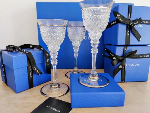 Verres vin cristal saint - 6,