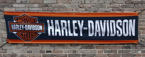 Banderole drapeau harley - drapeau,