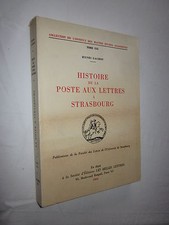 ALSACE: HISTOIRE DE LA POSTE