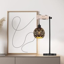 Table Holzleuchte Cristal