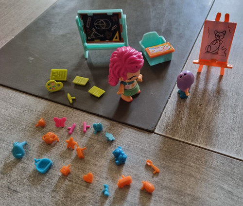 Pinypon classe peinture - classe, peinture+