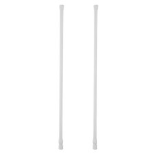  2 Pcs Barre De Rideau Douche