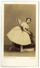 CDV 1860-70 Disdéri. Danseuse