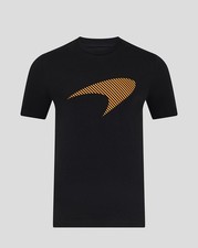 T-Shirt Officiel De L'Équipe McLaren F1 2025 Lando Norris LN4 Logo Pilote Noir
