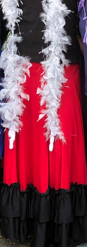 Flamenco skirt bal togs - bal, medium