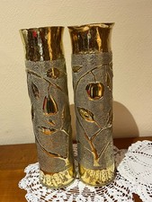 PAIRE D'OBUS ARTISANT DE