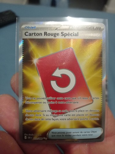Carte pokémon carton rouge - carton,