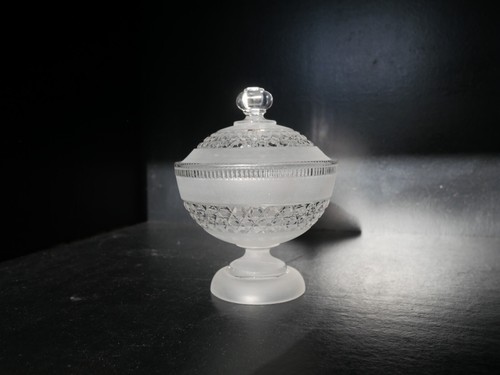 Sucrier drageoir boite cristal