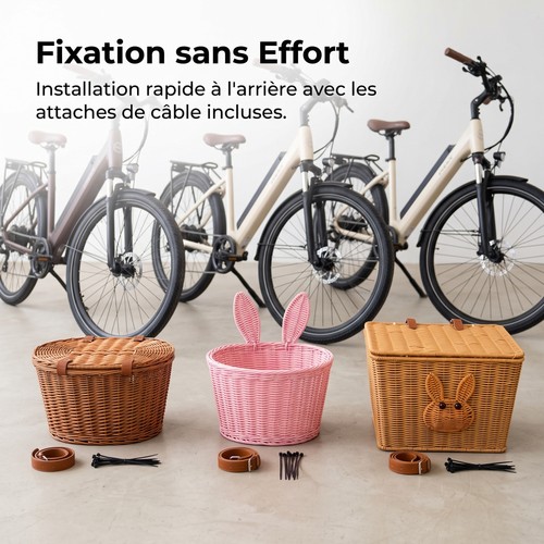 Panier pour vélo électrique