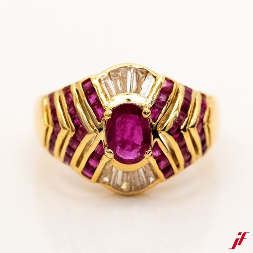 Bague 750 18k jaune - or, 12