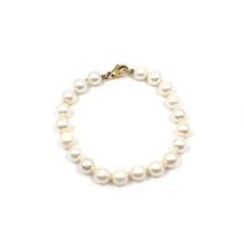 Bracelet perles en or 14