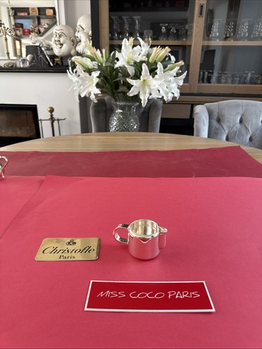 Pot lait christofle metal - ,