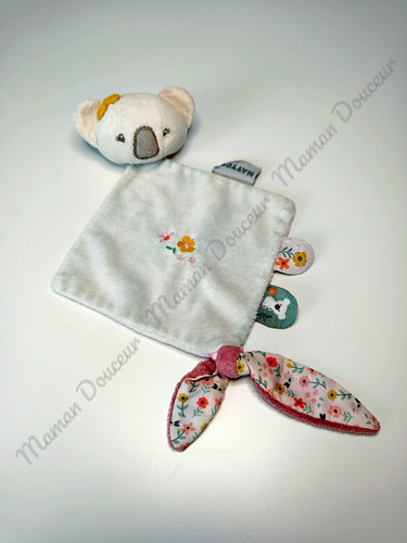 Doudou plat lali - iris, koala