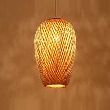  Abat Jour En Rotin Luminaire Bambou Abat-jour De Style Japonais Naturel