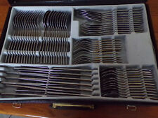 Ménagère Bestecke Solingen argenté bord doré 78 pieces