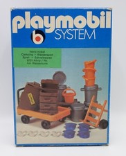 1974 Geobra Playmobil System 3206 Gare Bagage Chemin de Fer