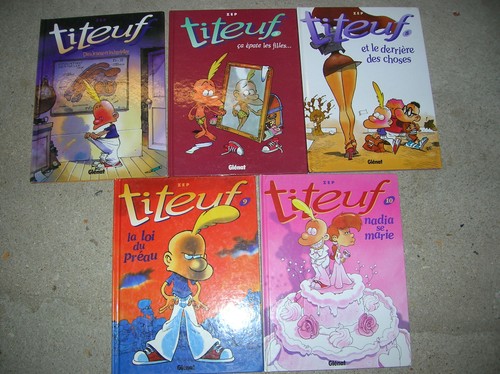 Lot bds titeuf 3 5 - lot,