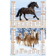 Calendriers 2026, Almanach Facteur, la Poste(Chevaux)