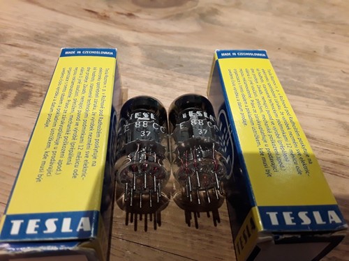 Tesla ecc88 e88cc crossed - ecc88,