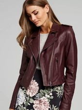 Veste bordeaux pour femme 100