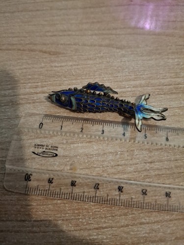 Pendentif poisson articulé - poisson,