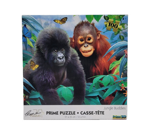 Jungle buddies 100 piece - jungle,