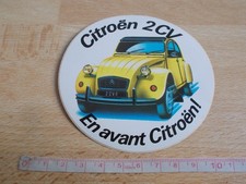 Autocollant CITROËN 2CV - EN