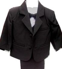 costume enfant 5 pièces noir/blanc