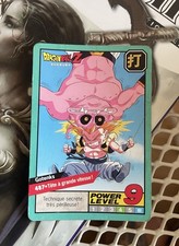 Lot 40 Cartes Dragon Ball Z Power Level Version Française