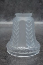 ANCIENNE TULIPE EN PATE DE VERRE ART DECO