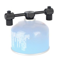 Adaptateur de bouteille de gaz 1 à 2 pour réchaud de camping, adaptateur plat