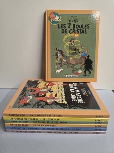 Lot tintin 7 - 7, tomes