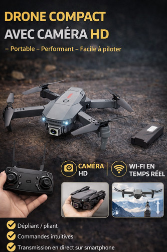 Drone e88 pro compact - 🦬drone, avec