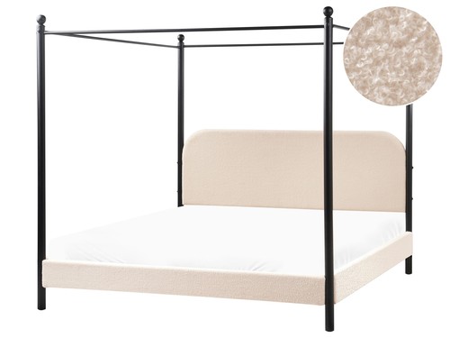 Lit baldaquin minimaliste - lit,