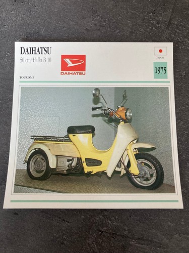 Carte fiche moto - fiche,