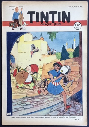 Tintin édition belge - tintin,