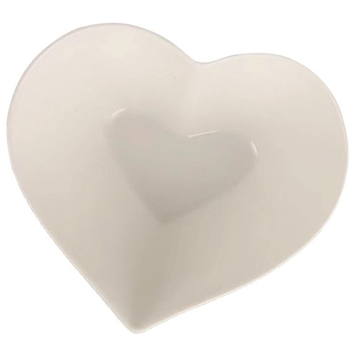 Plat forme de coeur - plat, en