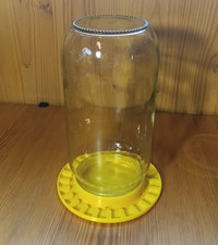 Abreuvoir pour abeilles - Compatible bocaux TO82 - Résistant UV - Anti-noyade