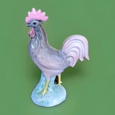figurine coq en fine porcelaine espagnole