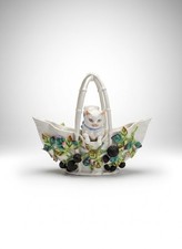 Corbeille Faïence Majolique