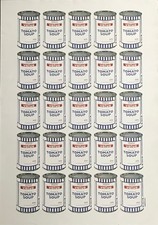 BANKSY Affiche Tesco Tomato Soup Street Art Poster