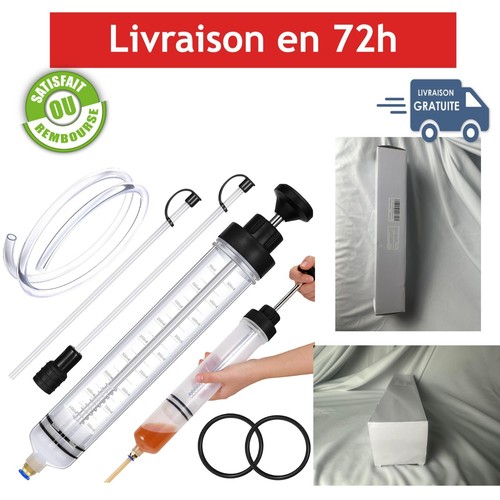 Seringue huile 500ml - seringue, à