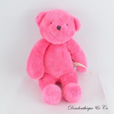 Peluche ours MOULIN ROTY rose