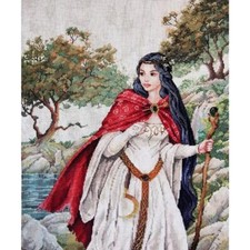 Nimue point de croix papier à compter "Viviane, Dame du Lac ", 176g