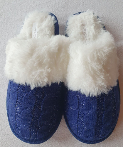Chaussons bronzini bleu - bronzini,