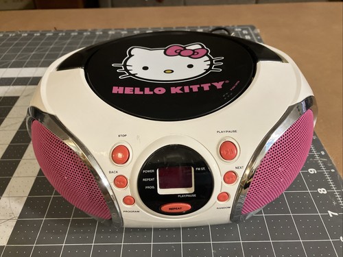 Hello kitty player radio - cd,