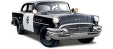 Maisto 31295BLK 1/26 1955 Buick Century California Highway Patrol (Noir)