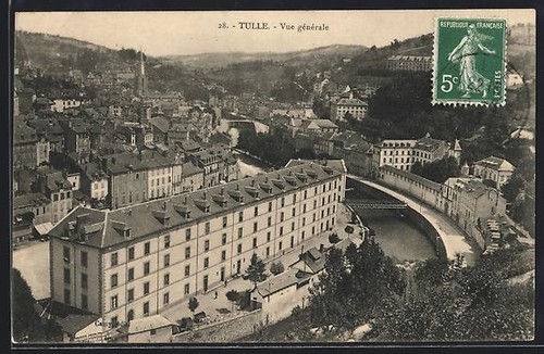 Cpa tulle vue générale - tulle,,