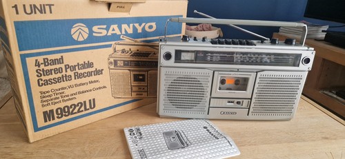 Boombox sanyo m9922 - boombox, lu–
