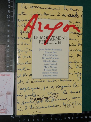Aragon le mouvement - le,